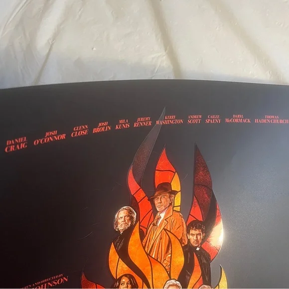 Wake Up Dead Man Limited Origin Movie Poster Knives Out Dragon 13 x 20 11/25 NEW - Picture 11 of 14